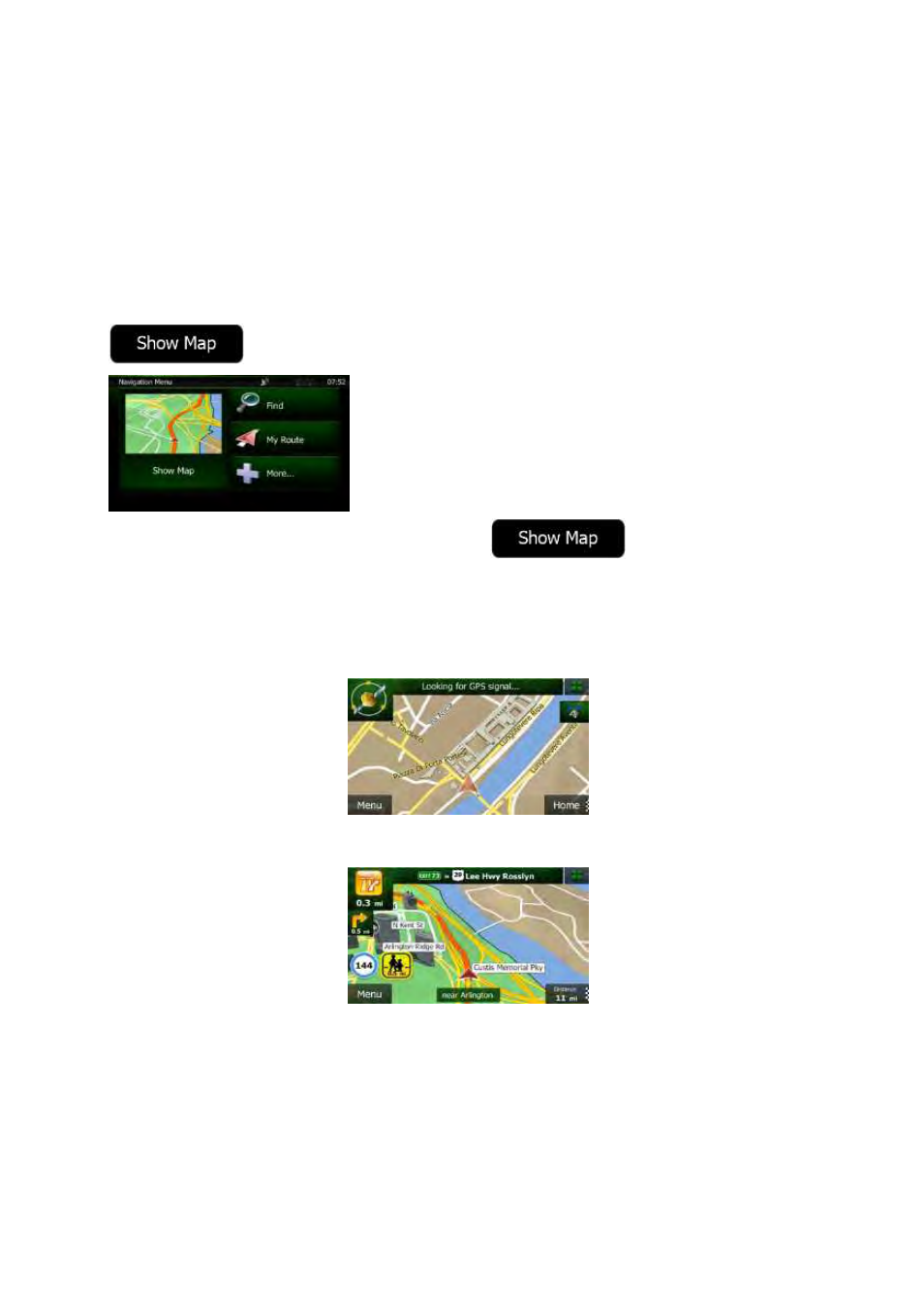 2 map screen | Clarion NX501 User Manual | Page 79 / 159