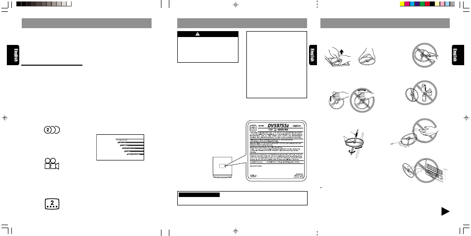 Clarion DVS9755z User Manual | 22 pages