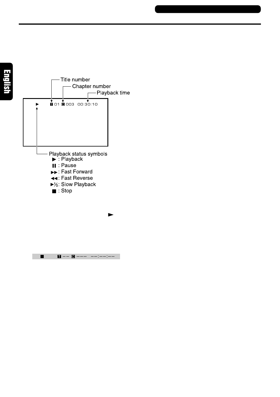Dvd operations displaying playback status | Clarion DVS9755z User Manual | Page 10 / 22