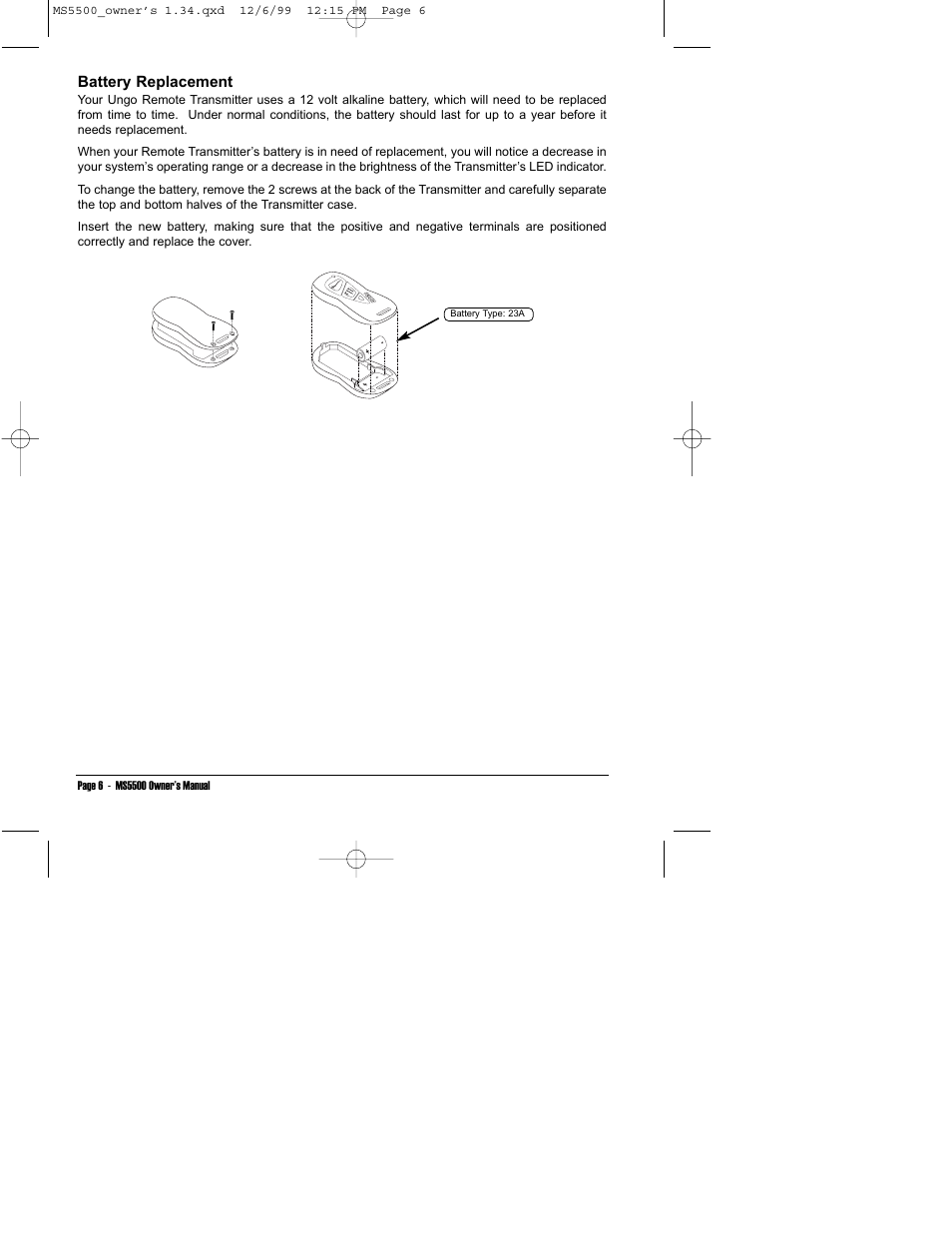 Clarion MS5500 User Manual | Page 10 / 24