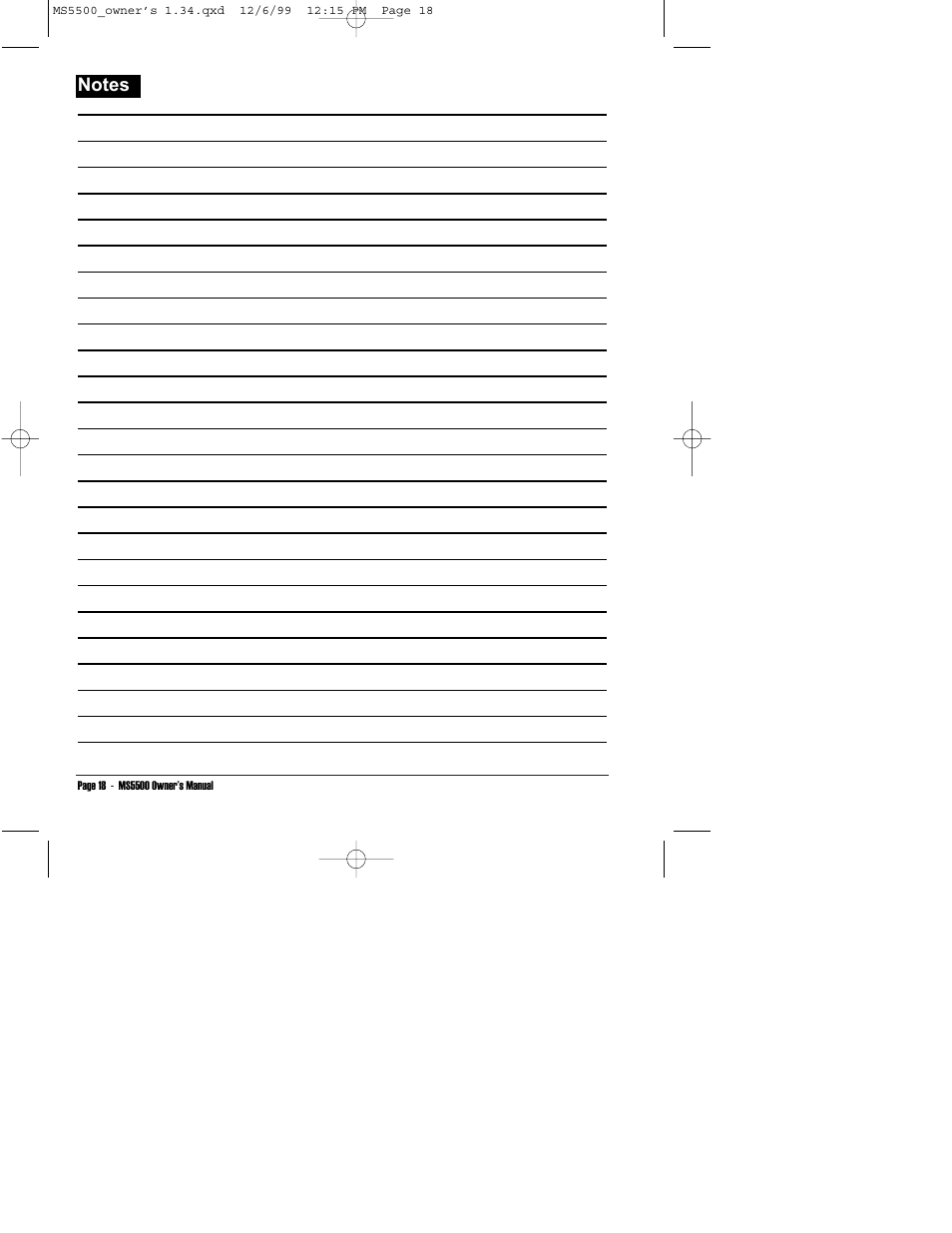Clarion MS5500 User Manual | Page 22 / 24