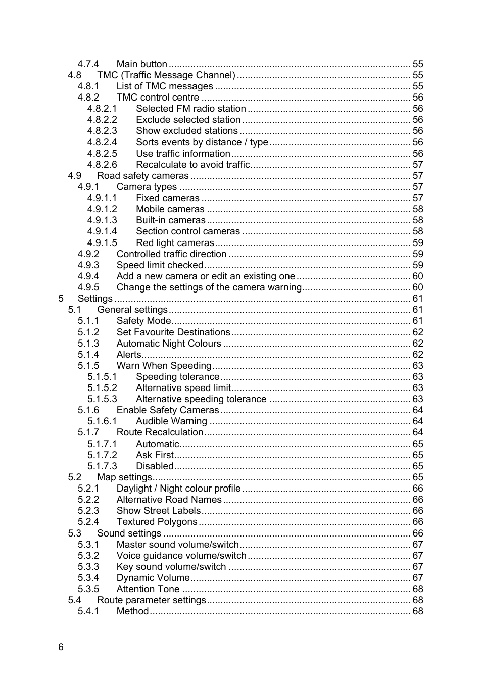 Clarion MAP670 User Manual | Page 6 / 94