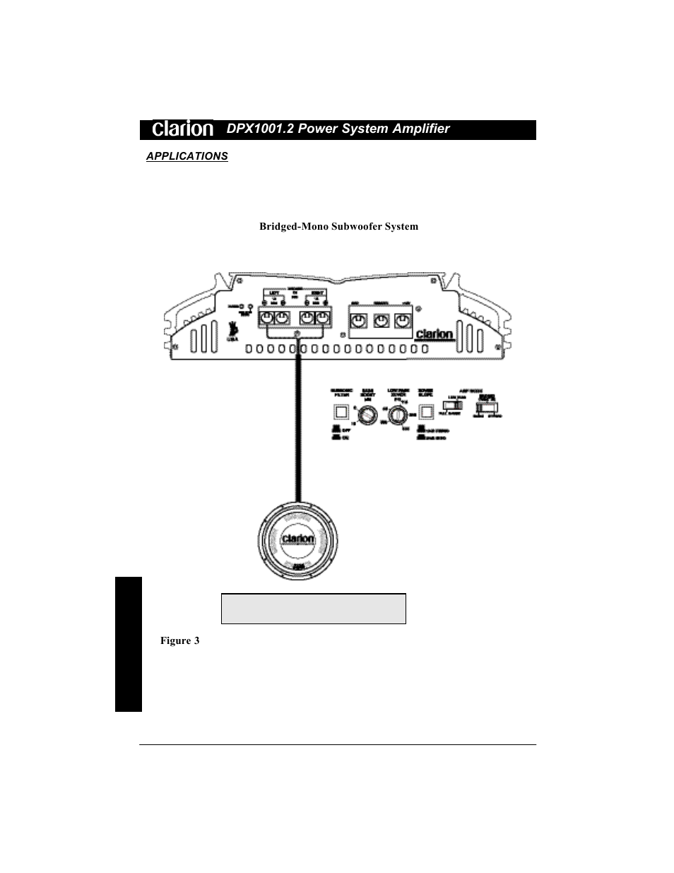 Clarion DPX1001.2 User Manual | Page 6 / 16