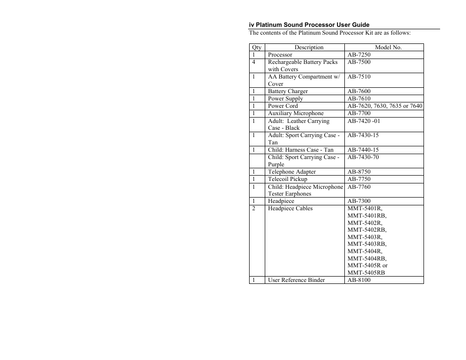 Clarion Platinum Sound Processor User Manual | Page 5 / 37