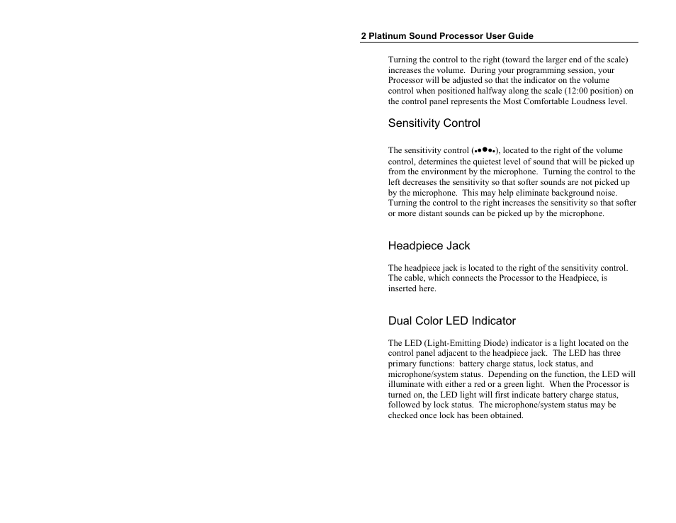 Clarion Platinum Sound Processor User Manual | Page 7 / 37