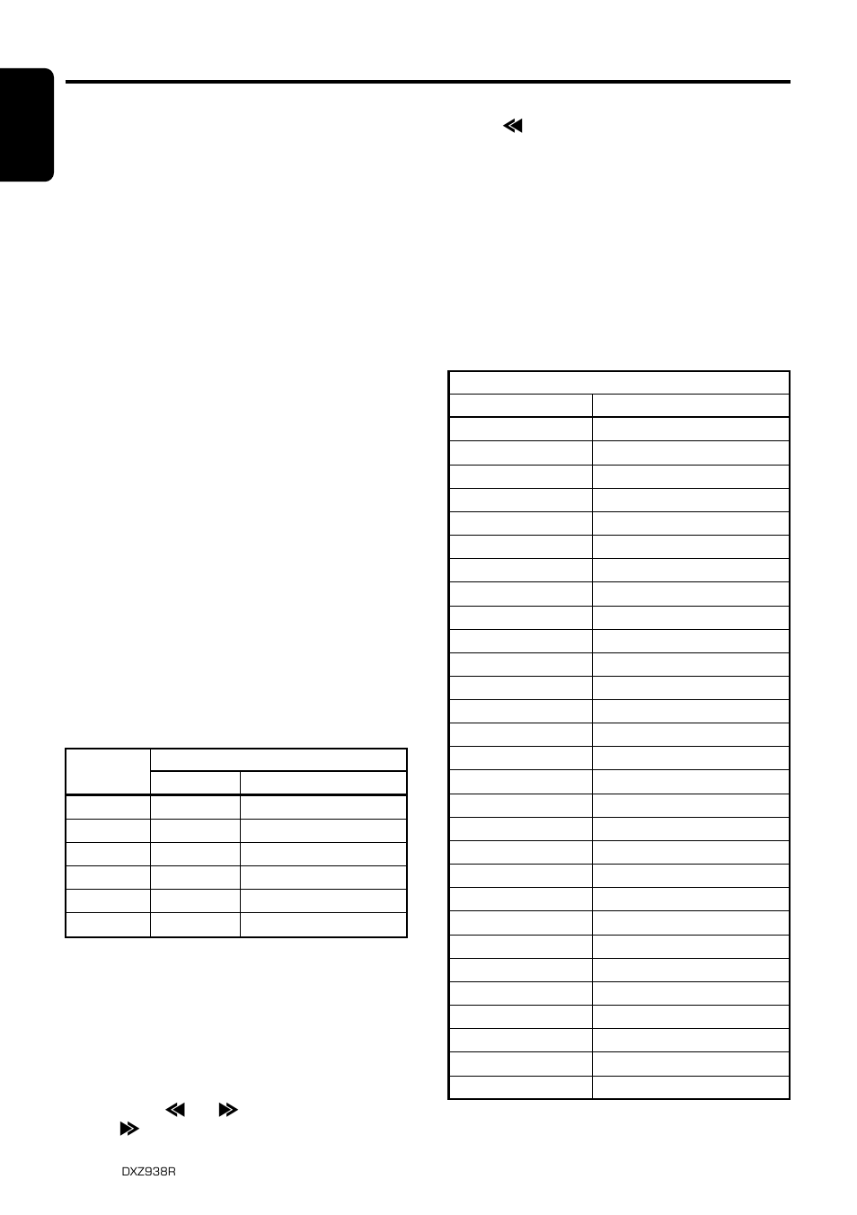 English, Selecting pty, Rds operations | Pty seek | Clarion DXZ938R User Manual | Page 16 / 33