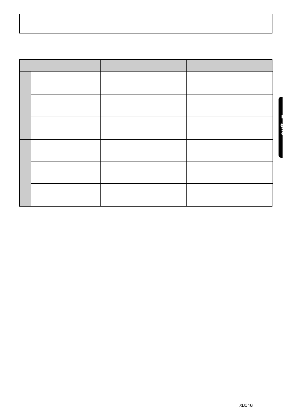 Error displays, 17 e glis | Clarion XD516 User Manual | Page 15 / 16