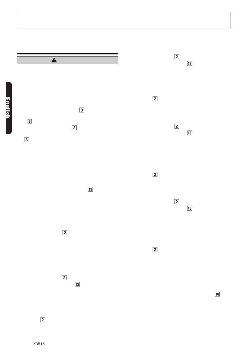 Operation, Basic operations, English | Turning on the power and adjusting the volume, Audio mode adjustments, Adjusting the bass, Adjusting the treble, Adjusting the balance, Adjusting the fader, Setting the z-enhancer | Clarion XD516 User Manual | Page 8 / 16