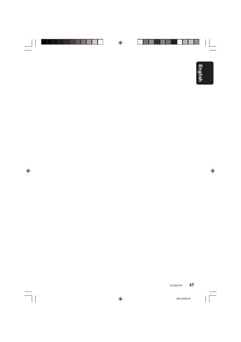 English | Clarion DXZ865MP User Manual | Page 45 / 46