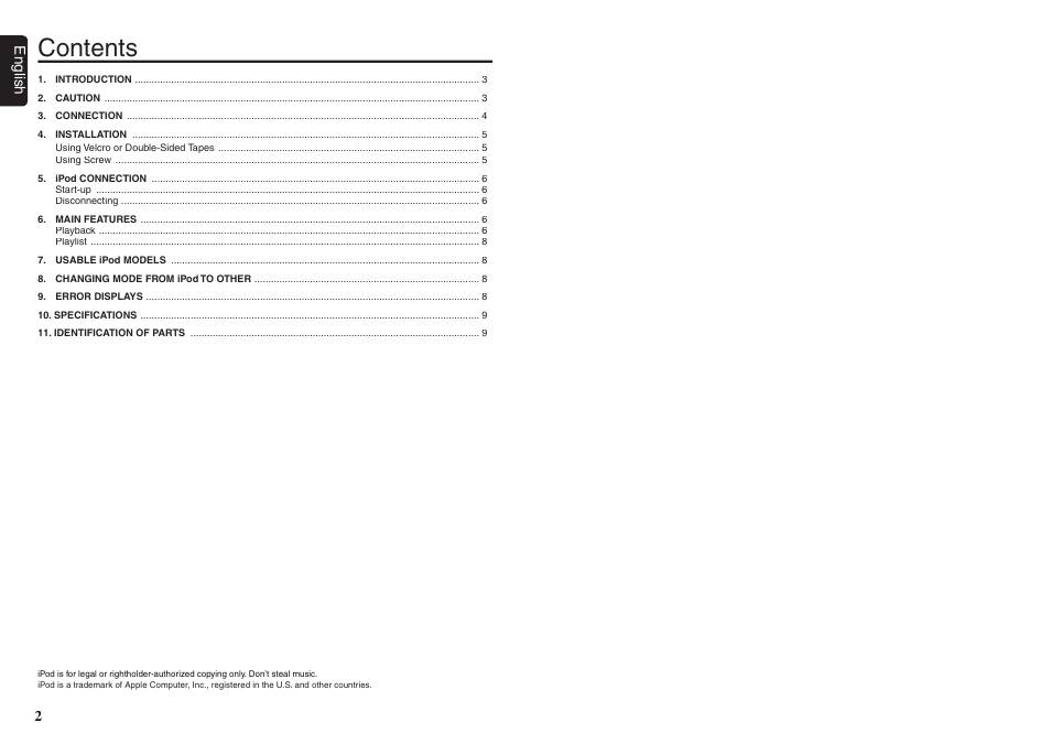 Clarion EA1276 User Manual | Page 2 / 9