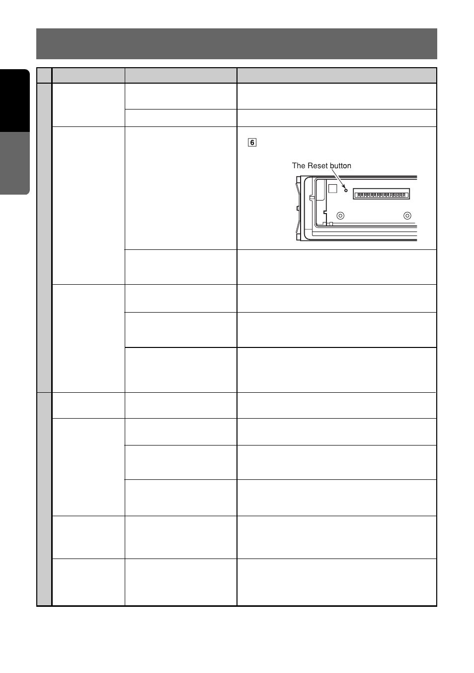 English | Clarion pro audio vrx 630 User Manual | Page 34 / 38