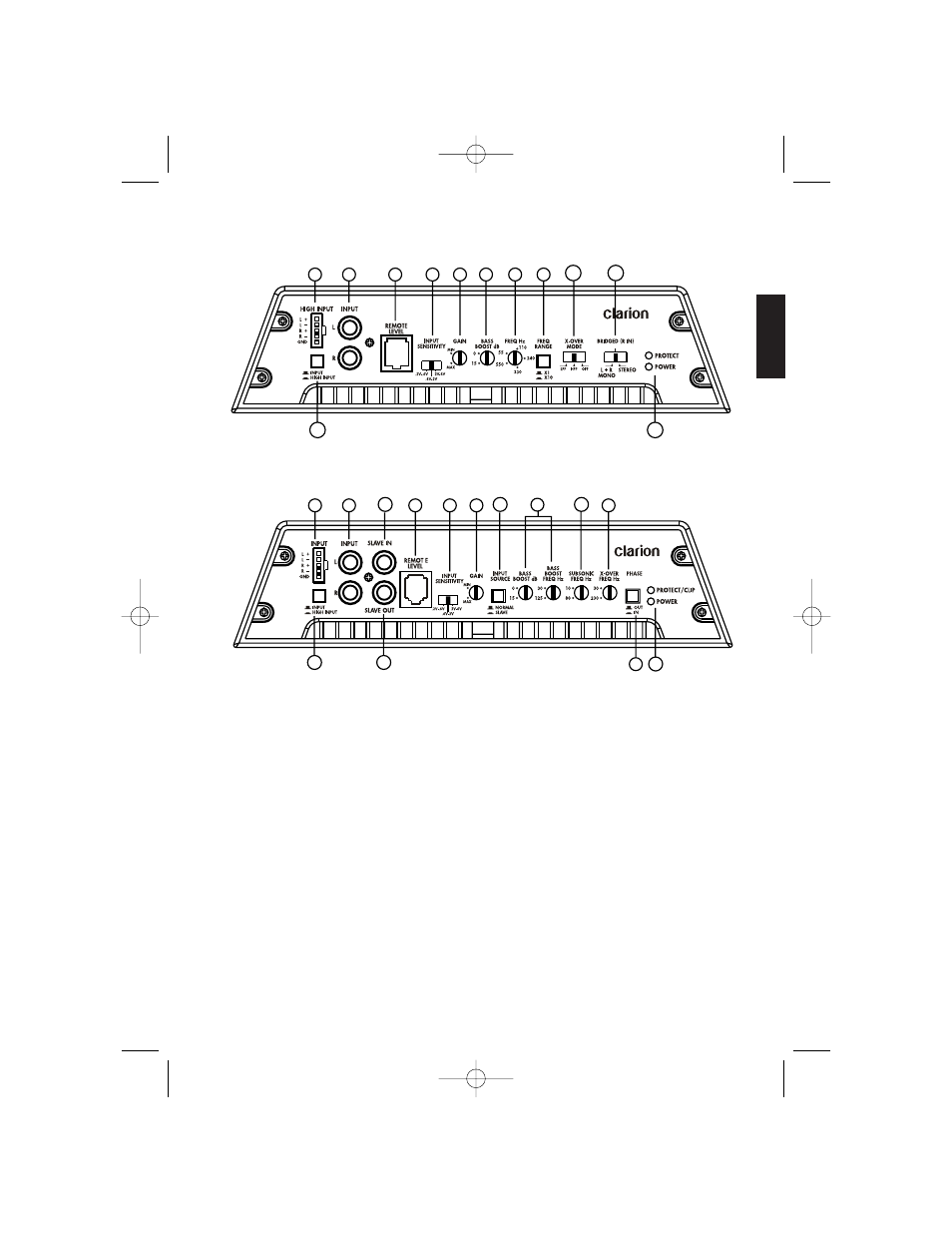English | Clarion APX2181 User Manual | Page 7 / 80