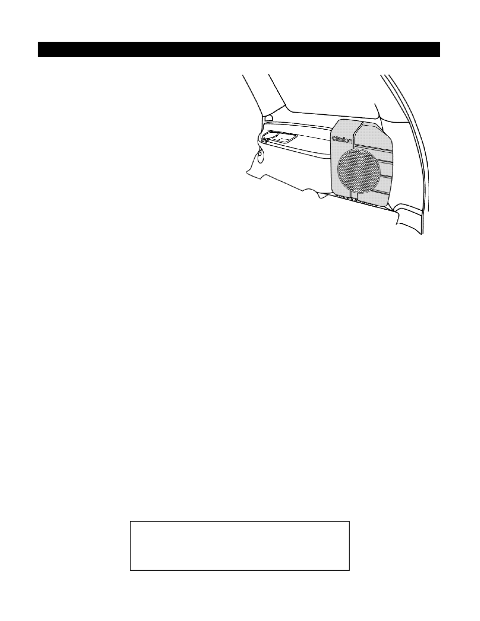 V. reassemble the vehicle | Clarion PSW-D-DGIG User Manual | Page 4 / 4