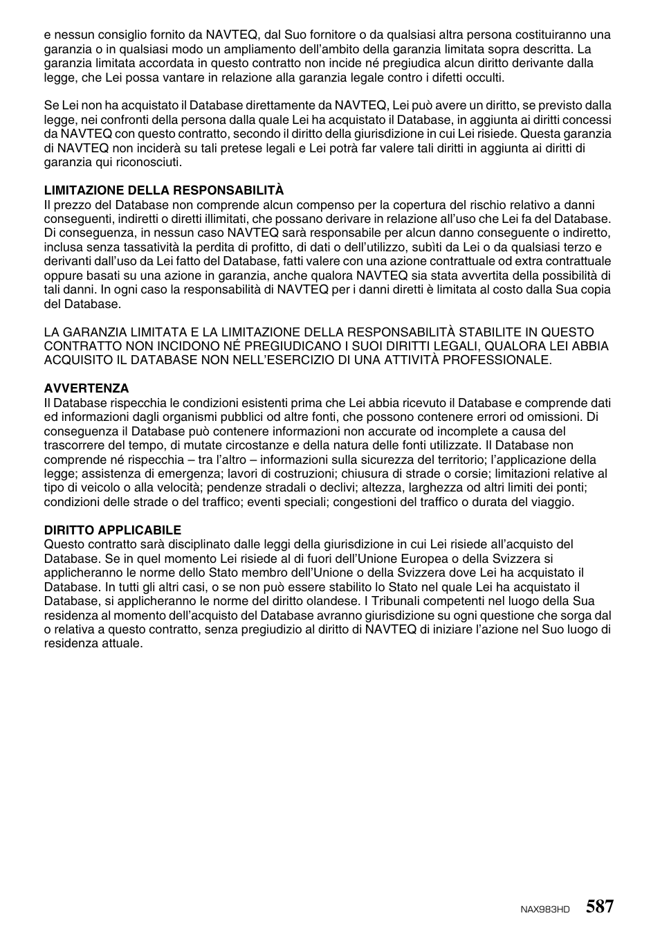 Clarion NAX983HD User Manual | Page 80 / 98