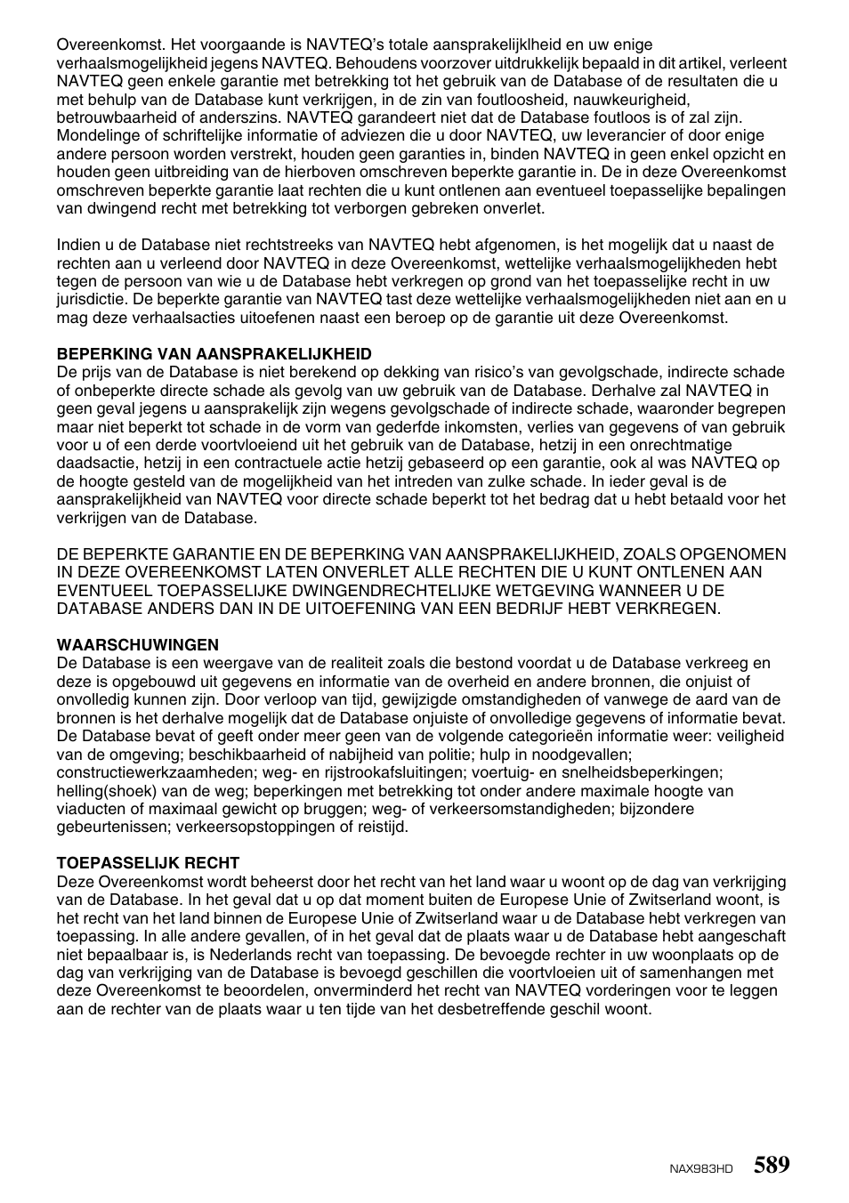 Clarion NAX983HD User Manual | Page 82 / 98