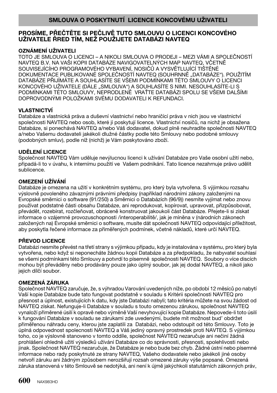 Clarion NAX983HD User Manual | Page 93 / 98
