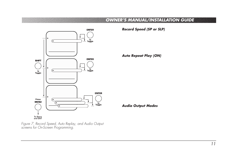 Owner’s manual/installation guide 11 | Clarion VDH910 User Manual | Page 13 / 24