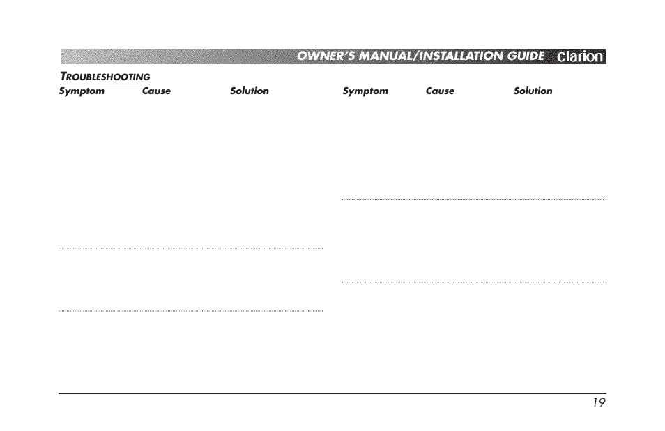 Clarion VDH910 User Manual | Page 21 / 24