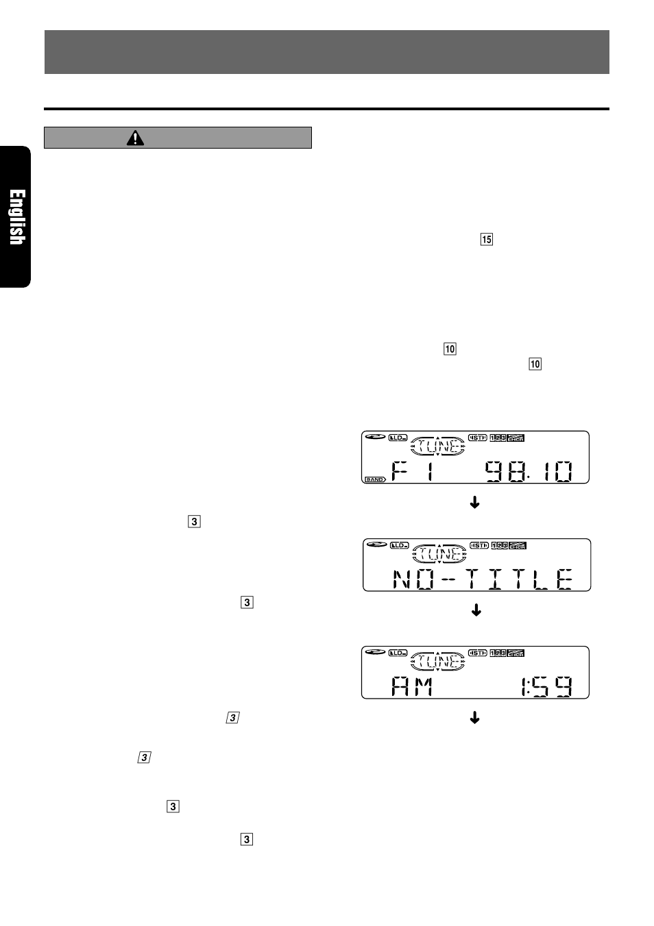 Operations, Basic operations, Caution | Turning on/off the power, Selecting a mode, Adjusting the volume, Switching the display | Clarion DRX6575z User Manual | Page 6 / 20