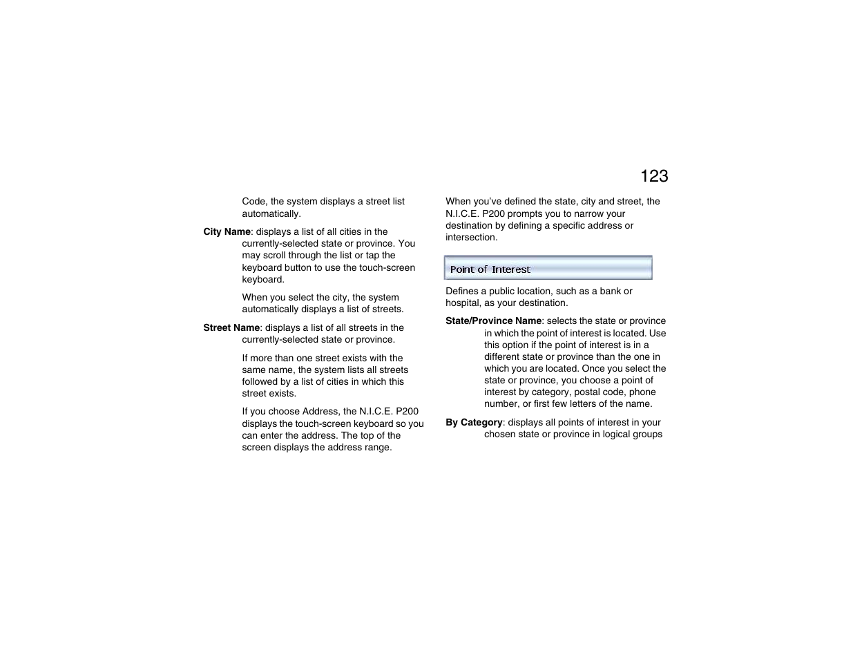 Clarion P200 User Manual | Page 123 / 156