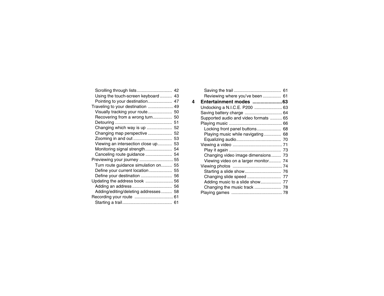 Clarion P200 User Manual | Page 6 / 156