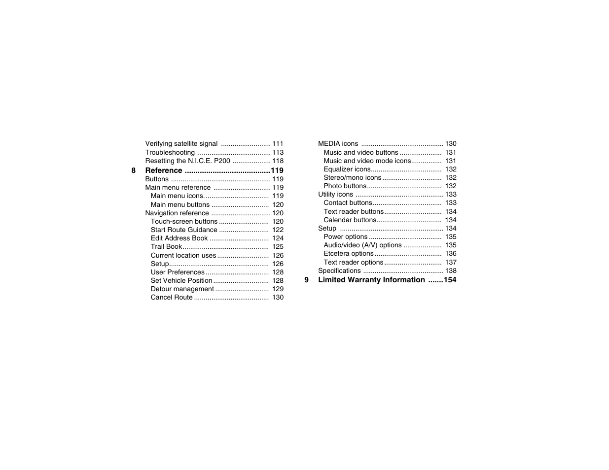 Clarion P200 User Manual | Page 8 / 156