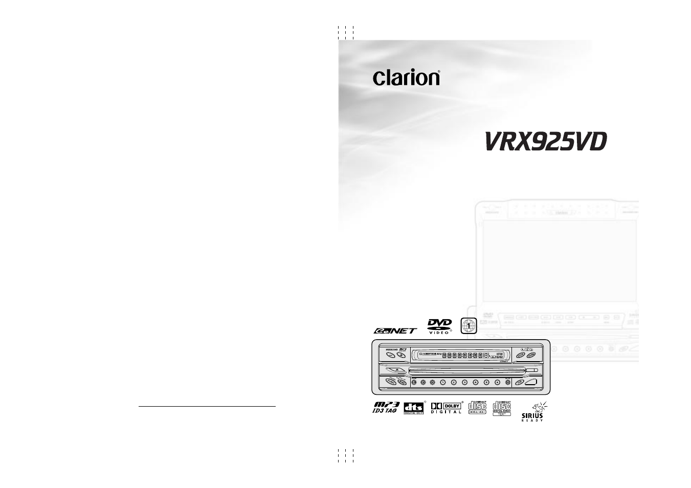 Clarion co., ltd | Clarion VRX925VD User Manual | Page 77 / 82