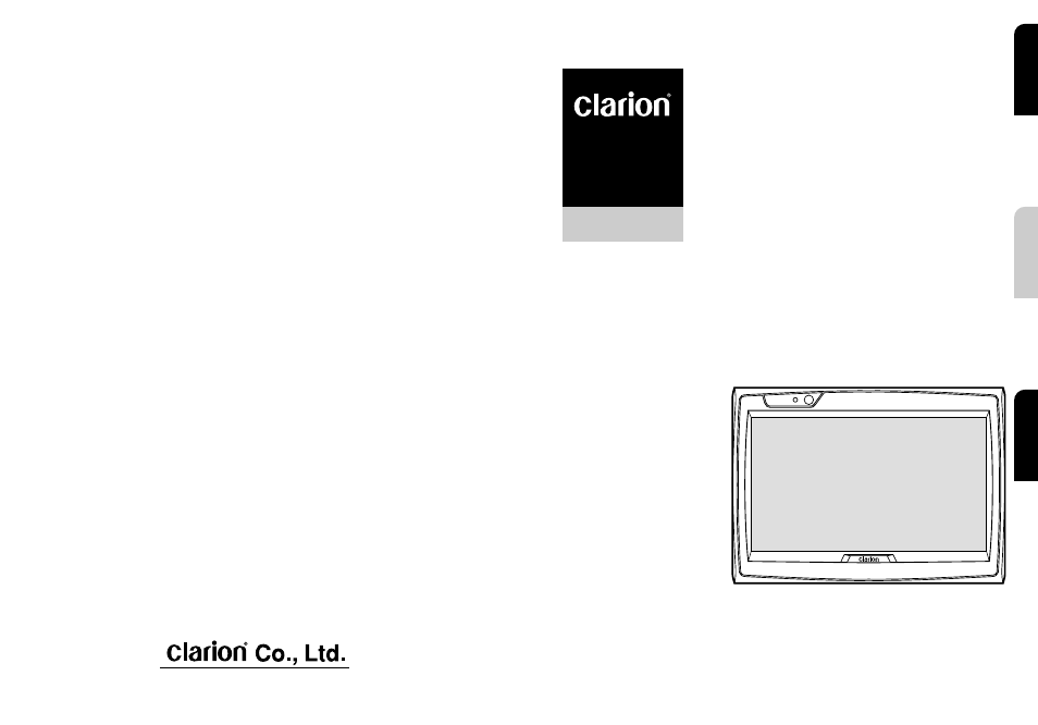 Clarion VMA8582 User Manual | 24 pages
