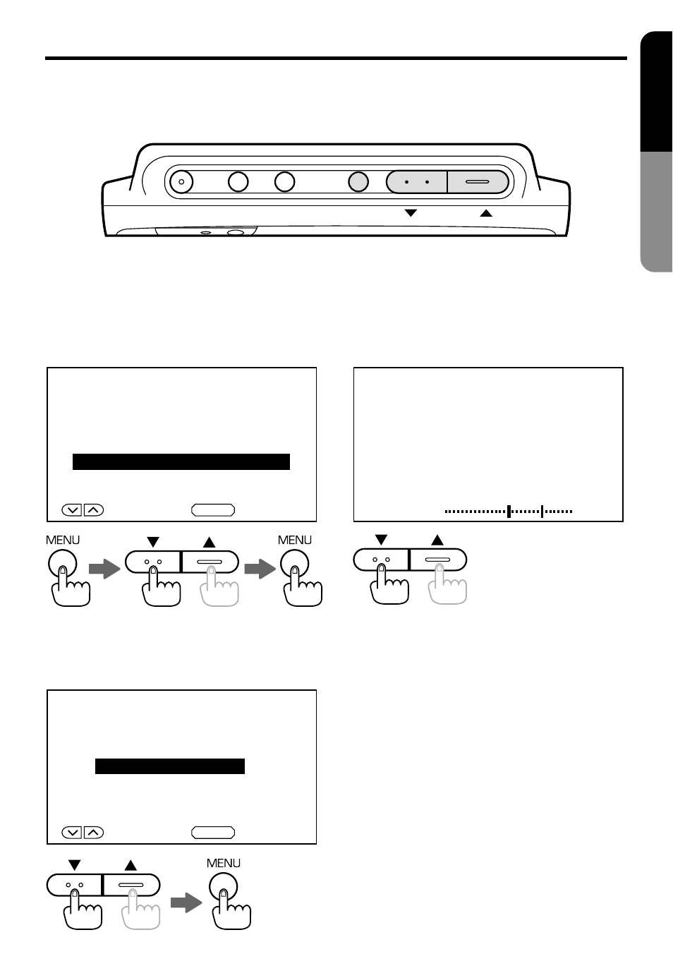 Picture adjustment, 15 english | Clarion VMA8582 User Manual | Page 15 / 24