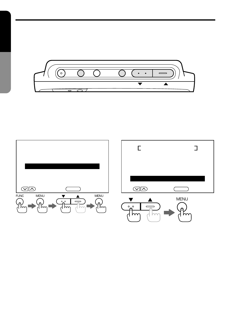Television broadcast system: pal/ntsc setting, English | Clarion VMA8582 User Manual | Page 18 / 24