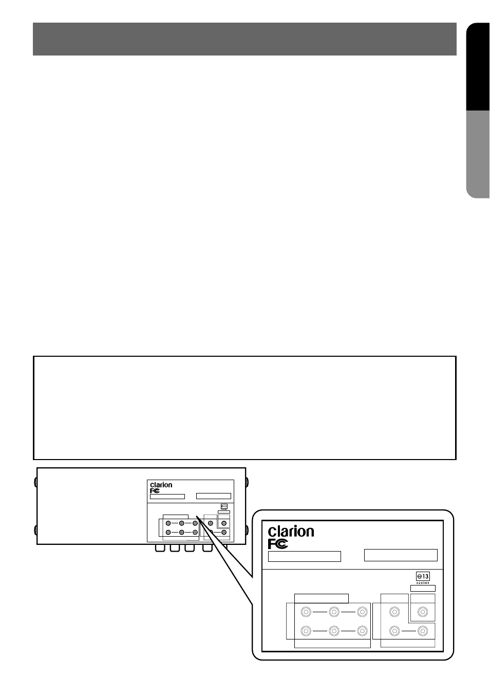 Precautions, 3english, Owner’ s manual | Zm-7000 | Clarion VMA8582 User Manual | Page 3 / 24