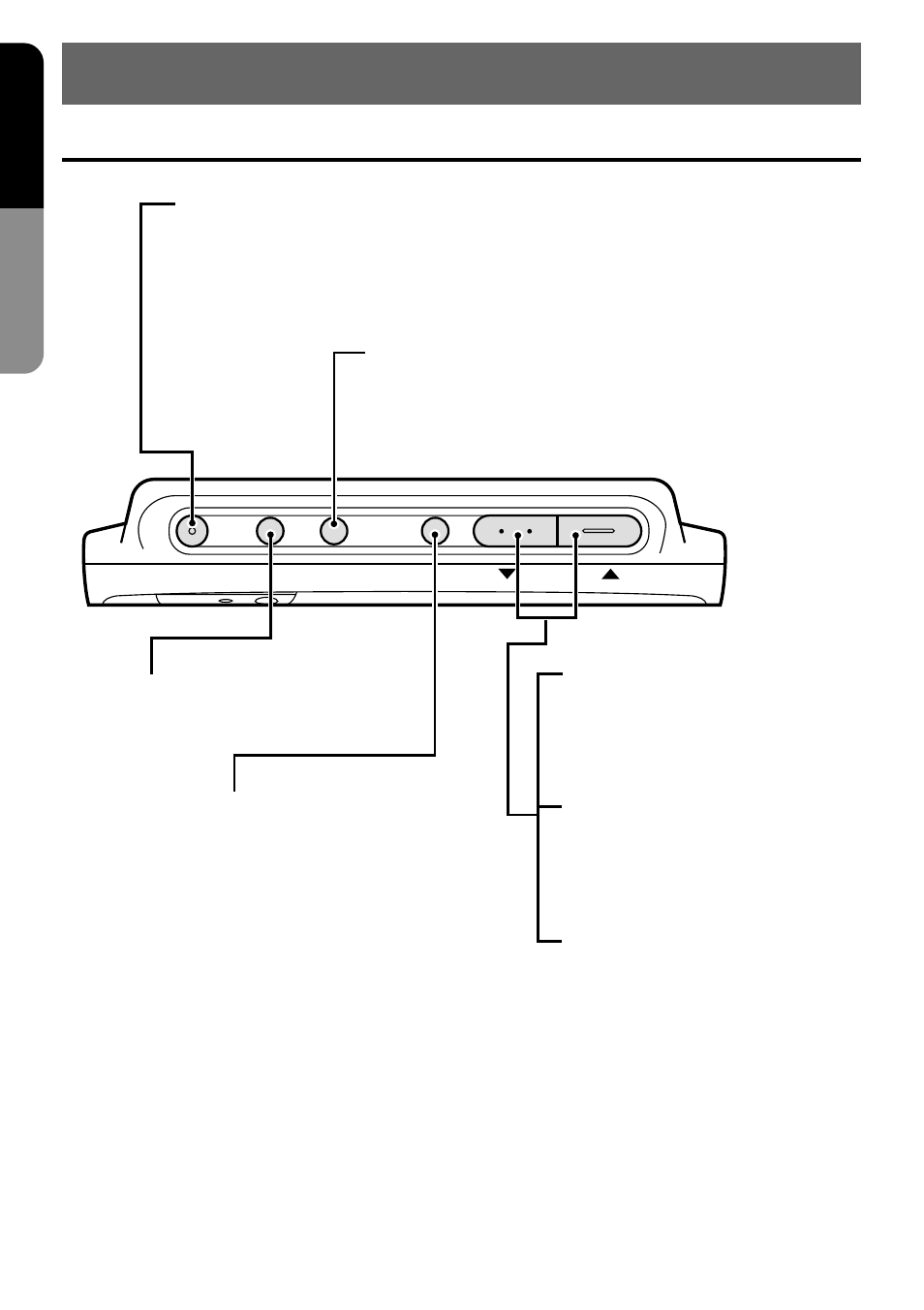 Names of the parts and their functions, Display unit, English | Clarion VMA8582 User Manual | Page 6 / 24