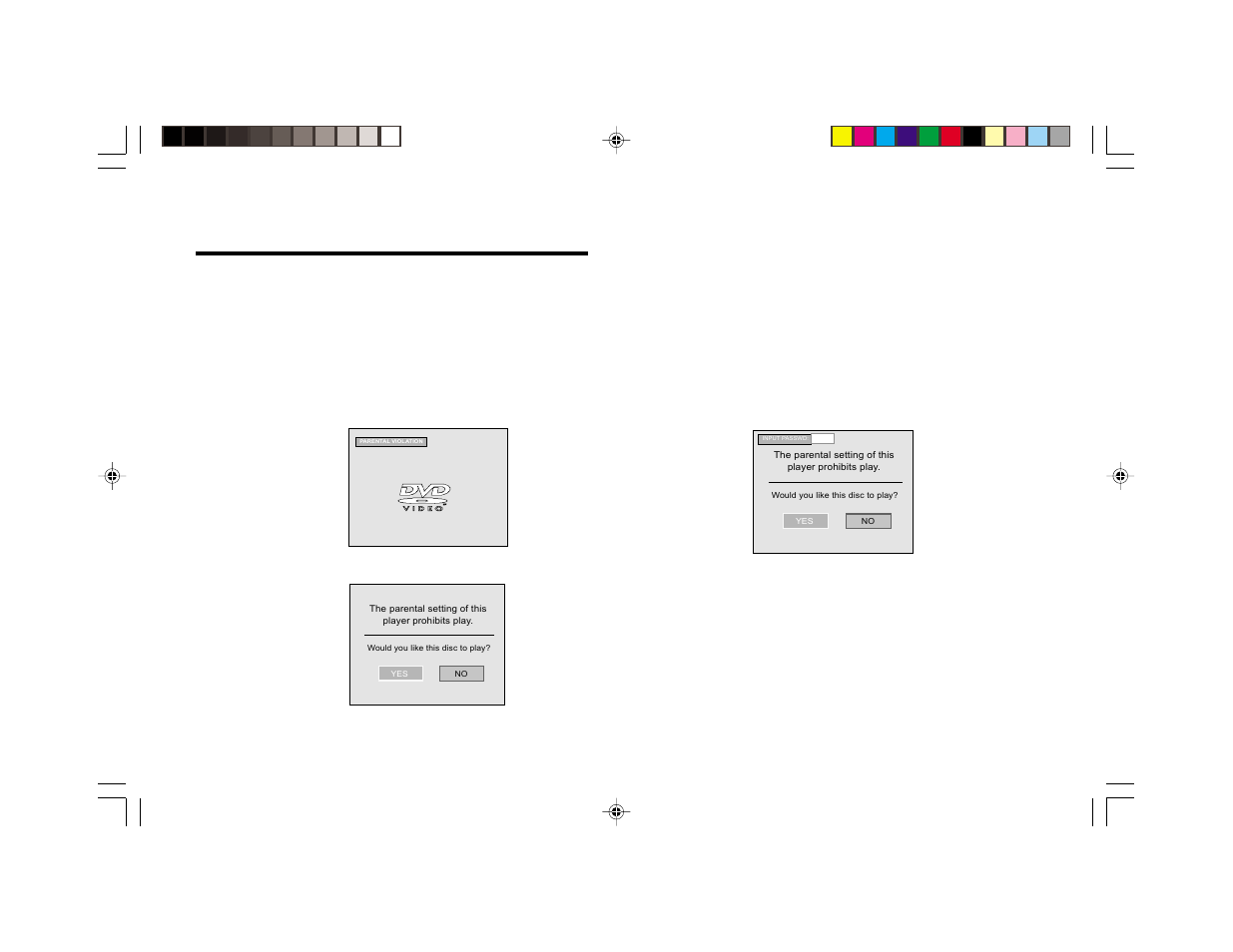 Parental control | Clarion VS735 User Manual | Page 15 / 39