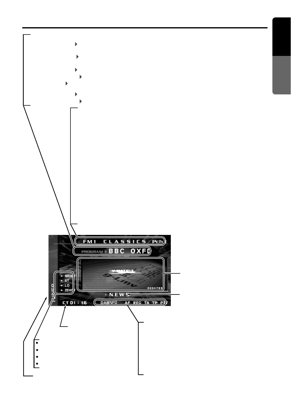 Color lcd display, 9english | Clarion VRX938R User Manual | Page 5 / 51