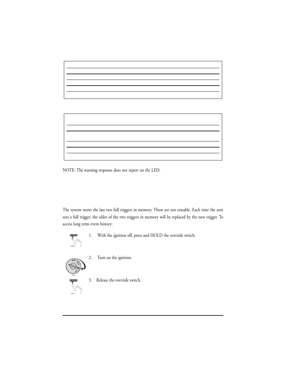 Security diagnostics | Clarion SR5000 User Manual | Page 36 / 42