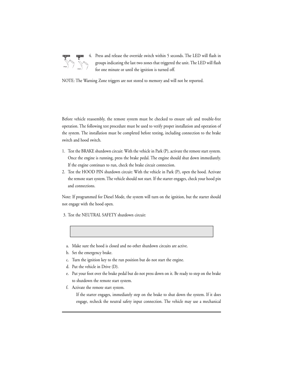 Safety check | Clarion SR5000 User Manual | Page 37 / 42