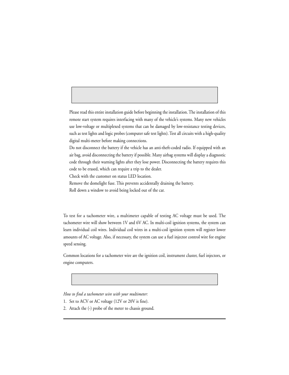 Installation points to remember | Clarion SR5000 User Manual | Page 4 / 42