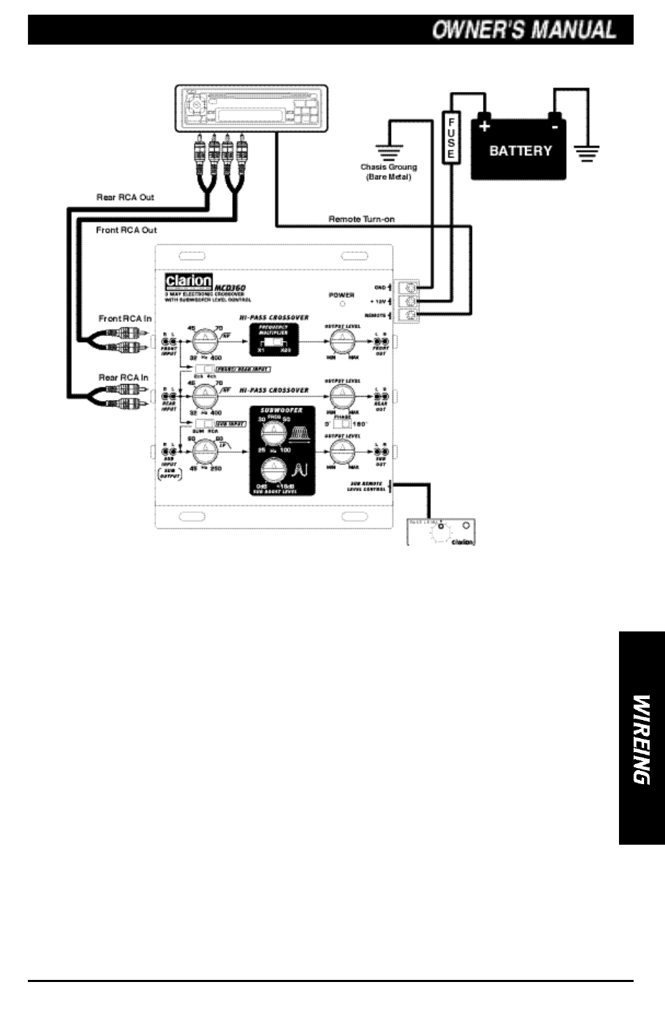 Clarion MCD360 User Manual | Page 7 / 16