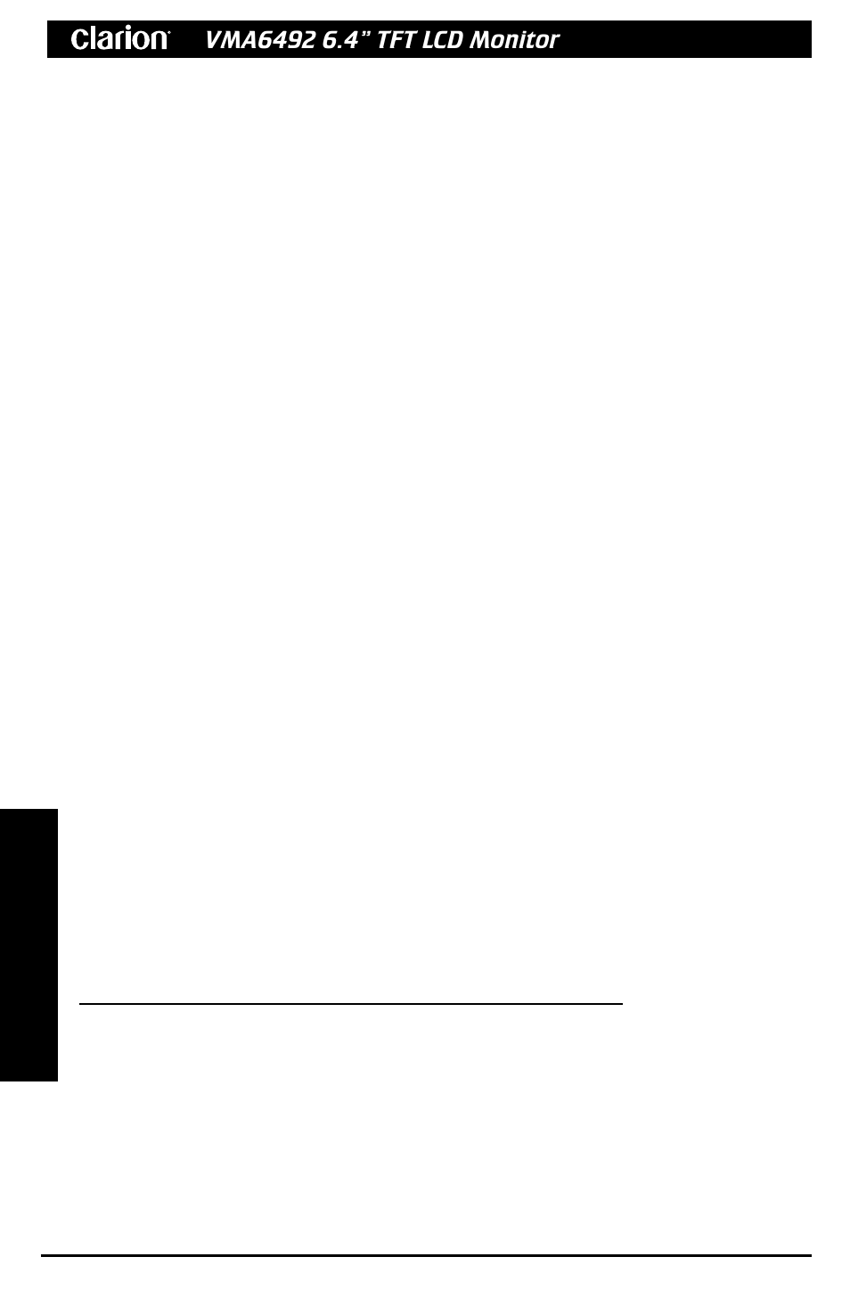 Pplica tions | Clarion VMA6492 User Manual | Page 7 / 11