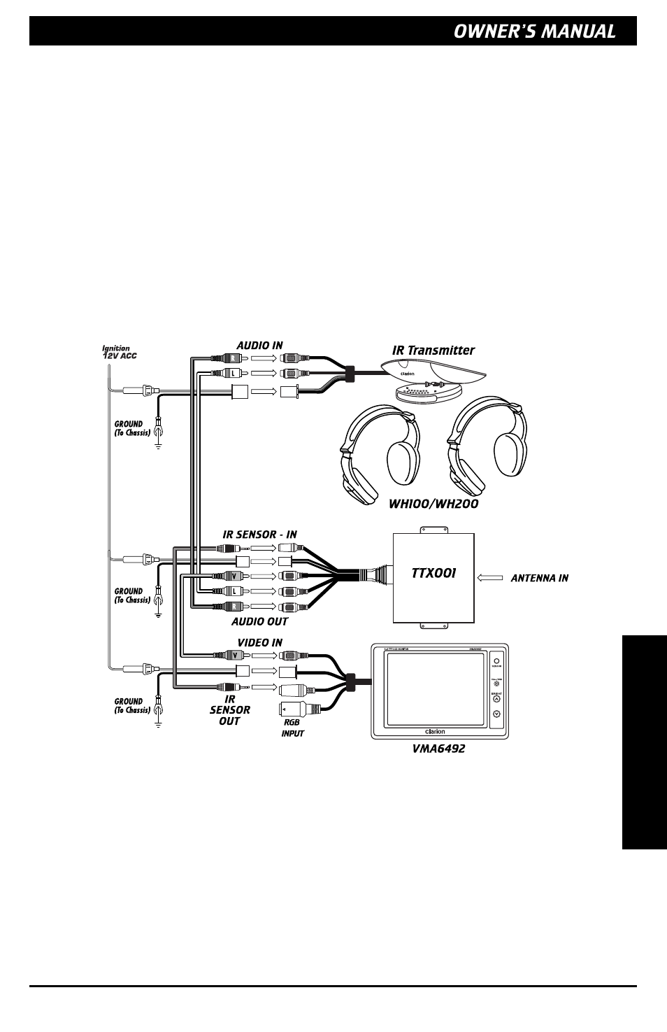 Pplica tions | Clarion VMA6492 User Manual | Page 8 / 11