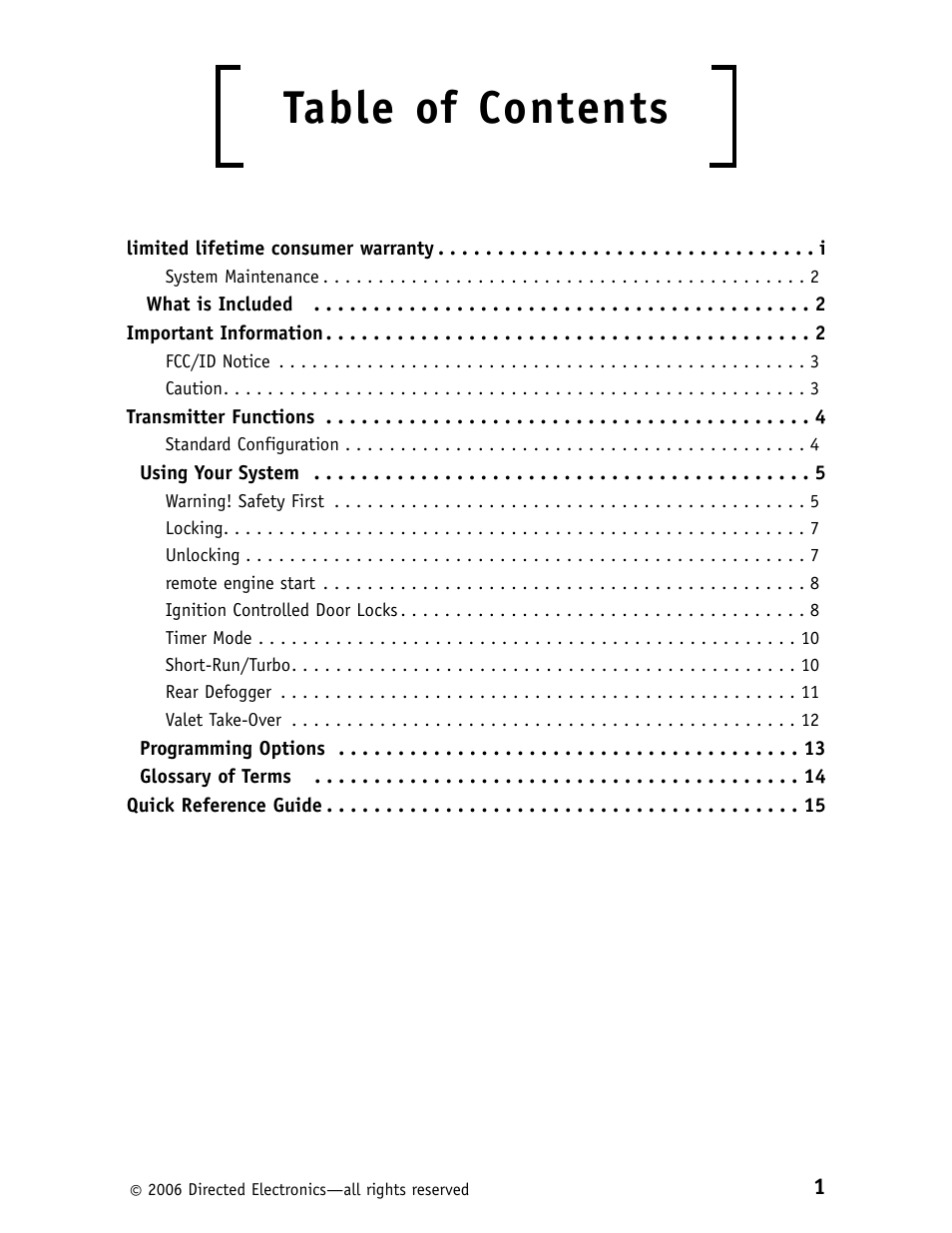 Clarion RS10 User Manual | Page 4 / 19