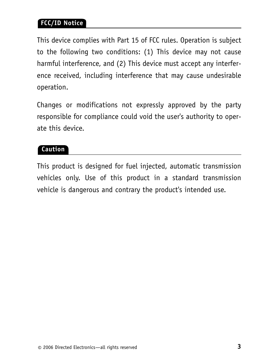 Clarion RS10 User Manual | Page 6 / 19