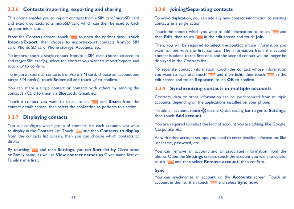 Alcatel Idol Mini User Manual | Page 25 / 72