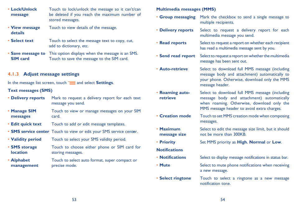 Alcatel Idol Mini User Manual | Page 28 / 72