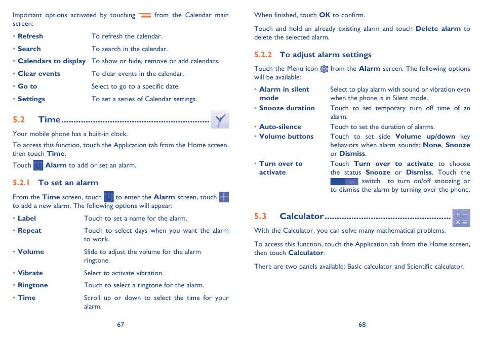 Alcatel Idol Mini User Manual | Page 35 / 72