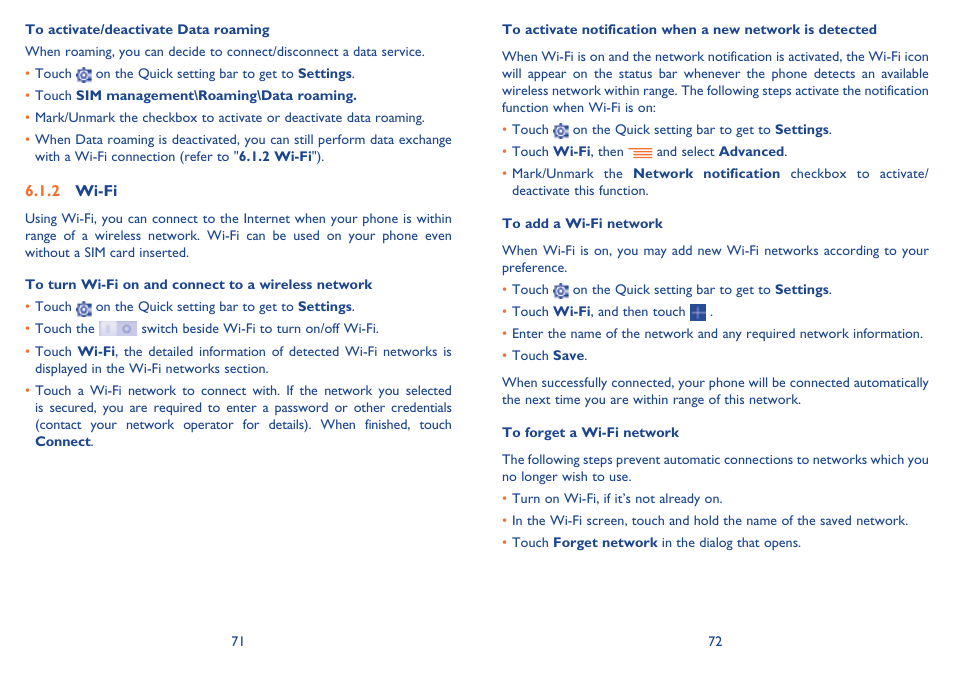 Alcatel Idol Mini User Manual | Page 37 / 72
