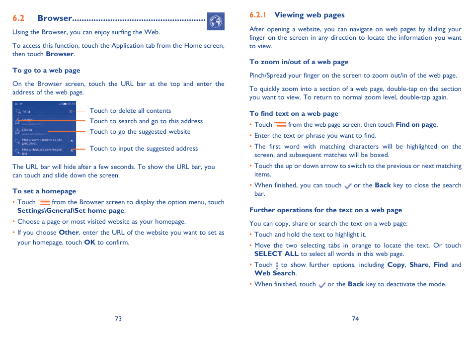 Alcatel Idol Mini User Manual | Page 38 / 72