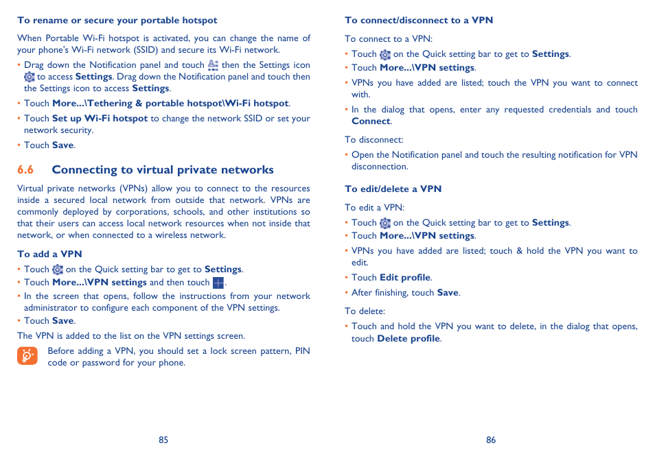 Alcatel Idol Mini User Manual | Page 44 / 72