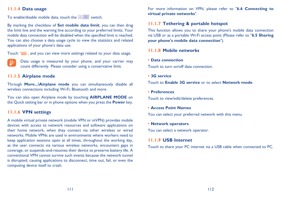 Alcatel Idol Mini User Manual | Page 57 / 72