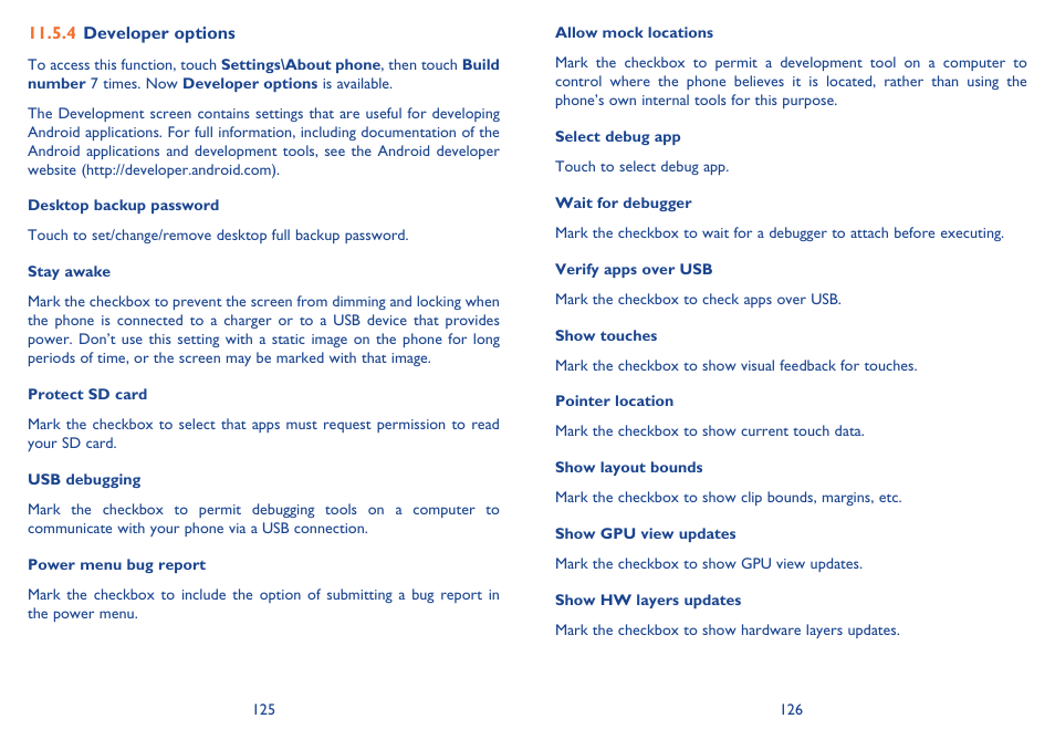Alcatel Idol Mini User Manual | Page 64 / 72